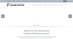 Desktop Screenshot of buildingsurveyors.co.nz