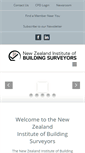 Mobile Screenshot of buildingsurveyors.co.nz